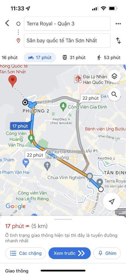 Can Ho Trung Tam Quan 3 Terra Royal مدينة هوشي منه المظهر الخارجي الصورة